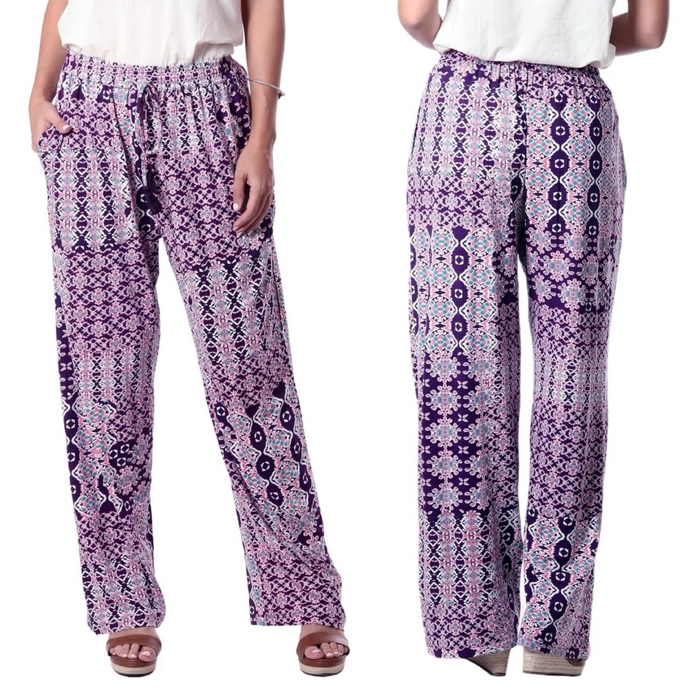 NWOT NOVICA Meena Bazaar Lounge Pants M